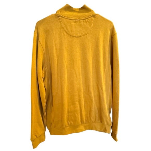 Denim & Flower Gold Zip Up Sweater - Picture 2 of 11